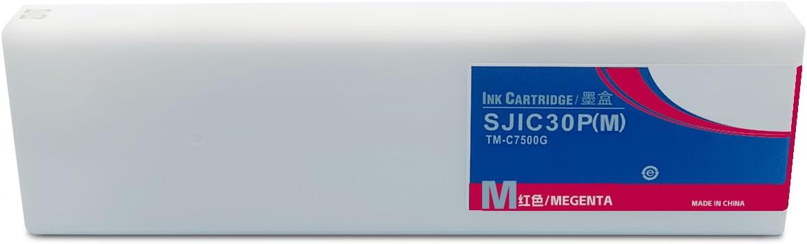 SJIC30P Cartucho de tinta remanufacturado TM-C7500 Cartucho de tinta para COLORWORKS TM-C7500G y C7500GE C33S020637 (magenta, 1 unidad)