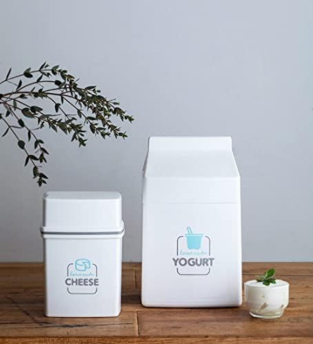 Roichen – Juego de máquina de yogur y queso, 3 colores (blanco)
