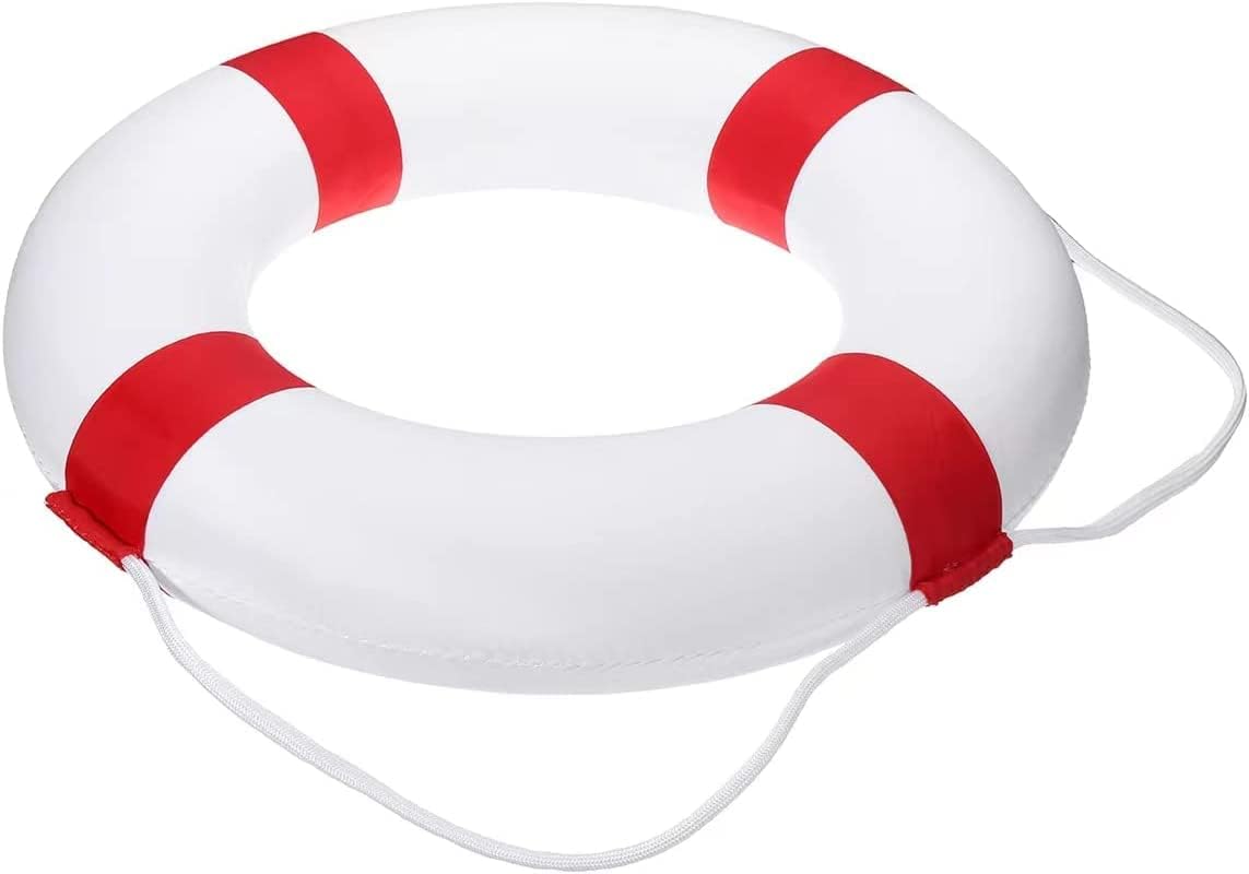 Salvavidas de piscina de 20 pulgadas de diámetro, anillos de natación de espuma, salvavidas para piscina para niños, salvavidas de seguridad con