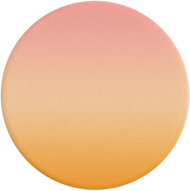 PopSockets PopGrip con tapa intercambiable para teléfonos y tabletas, puesta de sol Sherbert