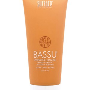 Mascarilla hidratante Surface Hair Bassu, acondicionada mientras añade humedad y brillo, sin parabenos y vegana con aceite de babasú Mascarilla hidratante Surface Hair Bassu, acondicionada mientras añade humedad y brillo, sin parabenos y vegana con aceite de babasú