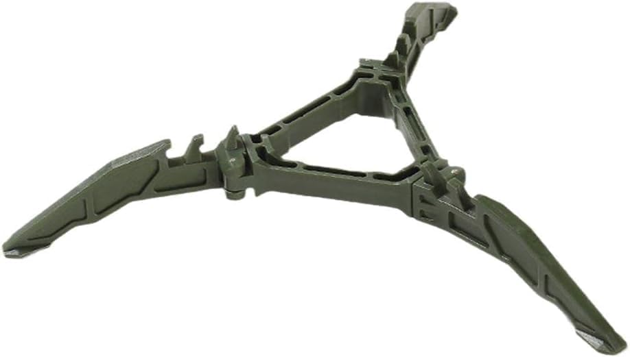 Estabilizador de lata de combustible para estufas de campamento, trípode plegable para cartucho, soporte de trípode, mini plegable para acampar al