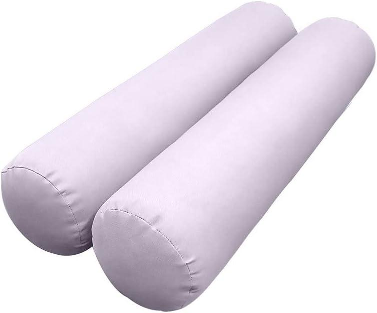 *Cover ONLY* Style5 Crib Size 26″ x 8″ Knife Edge Bolster Pillow SlipCover AD107