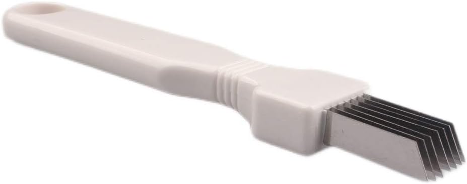 Cortador de cebolleta, cortador de verduras, cortador de verduras, cuchilla de acero inoxidable, rebanada de cubiertos, herramienta de cocina