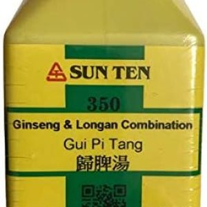 Sun Ten – Ginseng y Longan Combinación GUI Pi Tang Gránulos Concentrados 3.53 oz 350 por Baicao Sun Ten – Ginseng y Longan Combinación GUI Pi Tang Gránulos Concentrados 3.53 oz 350 por Baicao