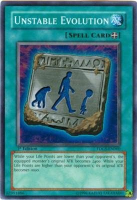 Yu-Gi-Oh! – Evolución inestable (TDGS-EN060) – The Duelist Genesis – 1 Edición – Super Rare