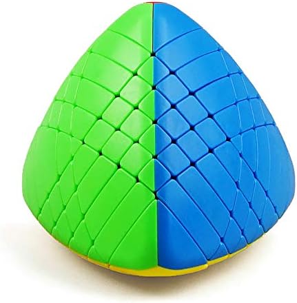 Willking Mastermorphix – Cubo de rompecabezas (6.0 x 6.0 in, plástico), diseño de piramorphix
