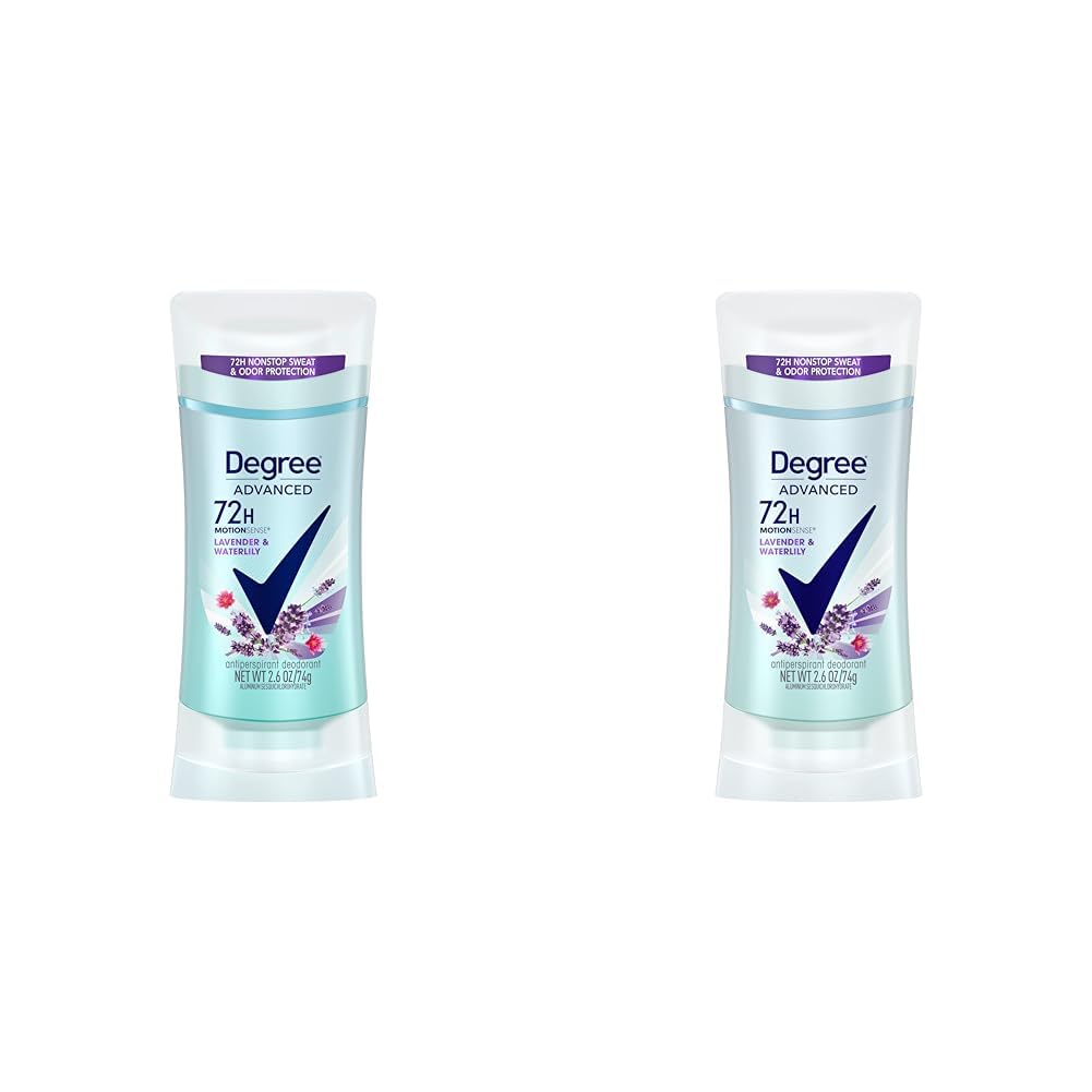 Desodorante antitranspirante avanzado Lavender & Waterlily 72 horas de protección contra el sudor y el olor para mujeres con tecnología MotionSense,