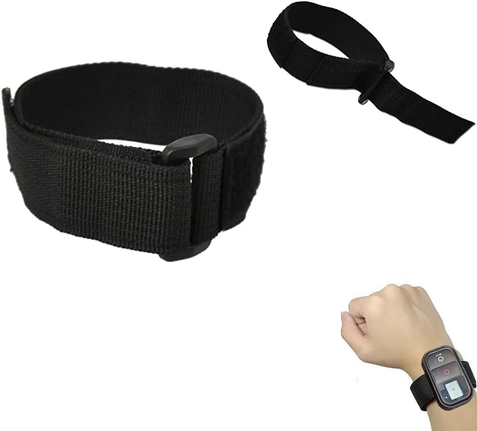 Correa de muñeca ajustable para control remoto inalámbrico con gancho y bucle compatible con todos los mandos GoPro Hero 1, Hero 2, Hero 3, Hero 3+,