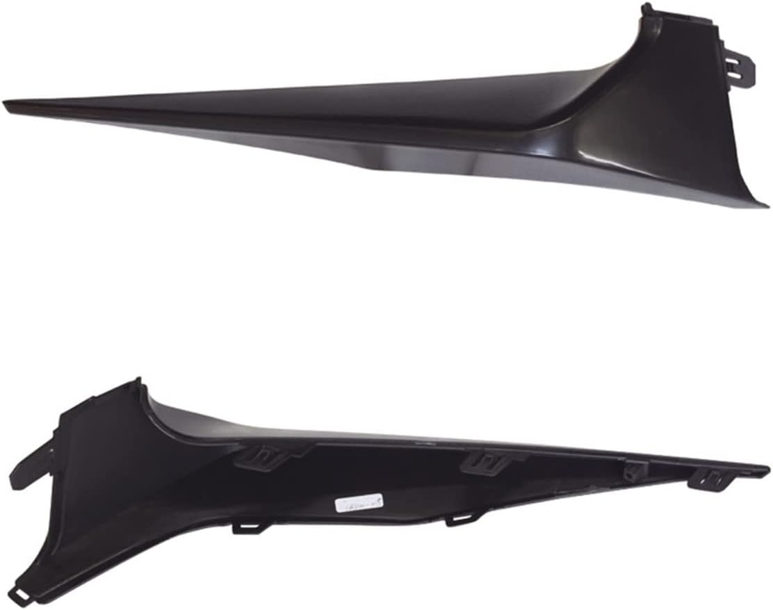 Moldura de parachoques delantero compatible con Toyota Corolla SE XSE 2020 2021 de repuesto para conductor y pasajero, cubierta divisora de labio