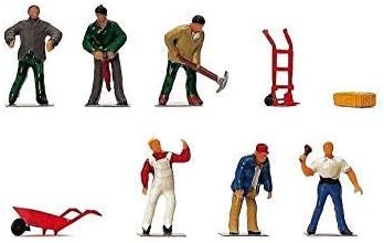 Hornby OO calibre de trabajadores 176 escala figuras miniatura para modelos diseños de tren R7117