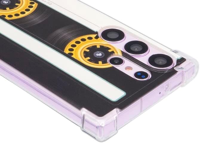 Funda compatible con Galaxy S23 Ultra, funda retro vintage con funda protectora de TPU suave para Galaxy S23 Ultra de 6.8 pulgadas