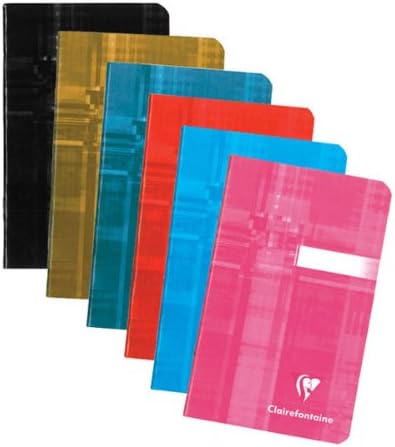 Clairefontaine Staplebound 3.5X5.5 Ruled Set de 3