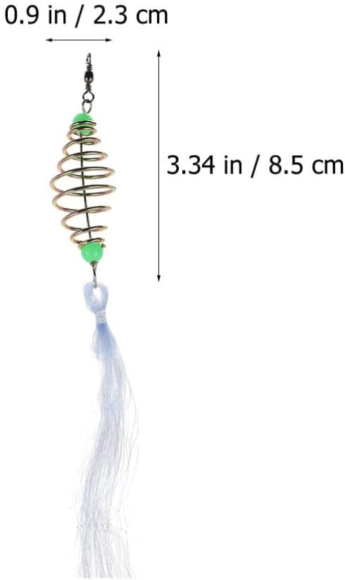 BESTOYARD Red de pesca portátil de pesca de agua salada de pesca de pesca profesional Pesca conveniente pesca 4 unids