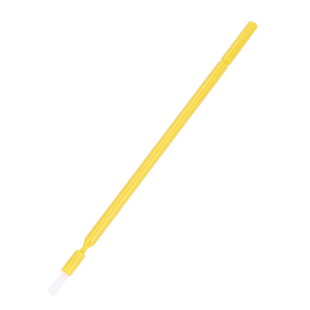 Garosa 100 piezas de cepillo interdental 4 colores desechables dentales micro aplicador cepillo palillos higiene dental oral herramienta de limpieza