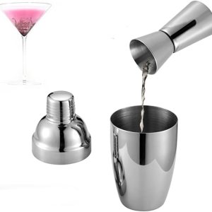 Kit de camarero con barra de soporte, juego de coctelera para mezclar bebidas, herramientas de bar, mejor kit de barman para principiantes (color Kit de camarero con barra de soporte, juego de coctelera para mezclar bebidas, herramientas de bar, mejor kit de barman para principiantes (color