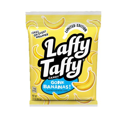 Laffy Taffy Mini barras, plátano, 3.5oz