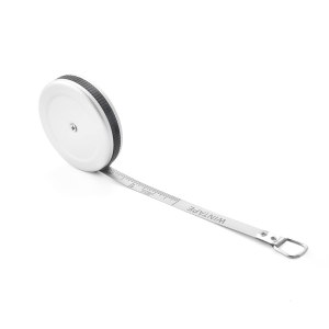 VAXATO Cinta métrica pequeña de aleación de aluminio, mini cinta métrica retráctil de doble cara 80 pulgadas2 M, cinta métrica plateada VAXATO Cinta métrica pequeña de aleación de aluminio, mini cinta métrica retráctil de doble cara 80 pulgadas2 M, cinta métrica plateada