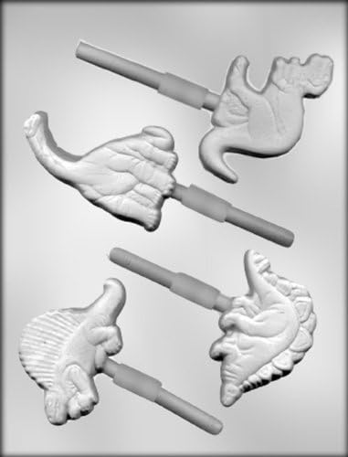 CK Products Molde de chocolate de ventosas de dinosaurio 90-11141