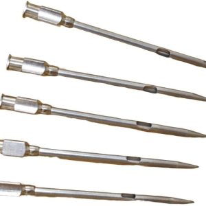 Aguja inyector de carne 5pcs para barbacoa de acero inoxidable marinada Turquía inyector aguja para cocina Aguja inyector de carne 5pcs para barbacoa de acero inoxidable marinada Turquía inyector aguja para cocina