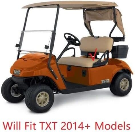 Huskey – Fundas de asiento para carrito de golf delantero y trasero para EZGO y Club Carvarios colores, material de vinilo de grado marino,