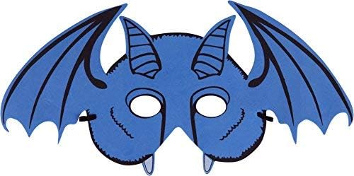 Kangaroo Spooky Fun Galore Paquete de 12 máscaras de espuma de Halloween para fiestas de disfraces de niños – Miedo, grito, momia, fantasma,