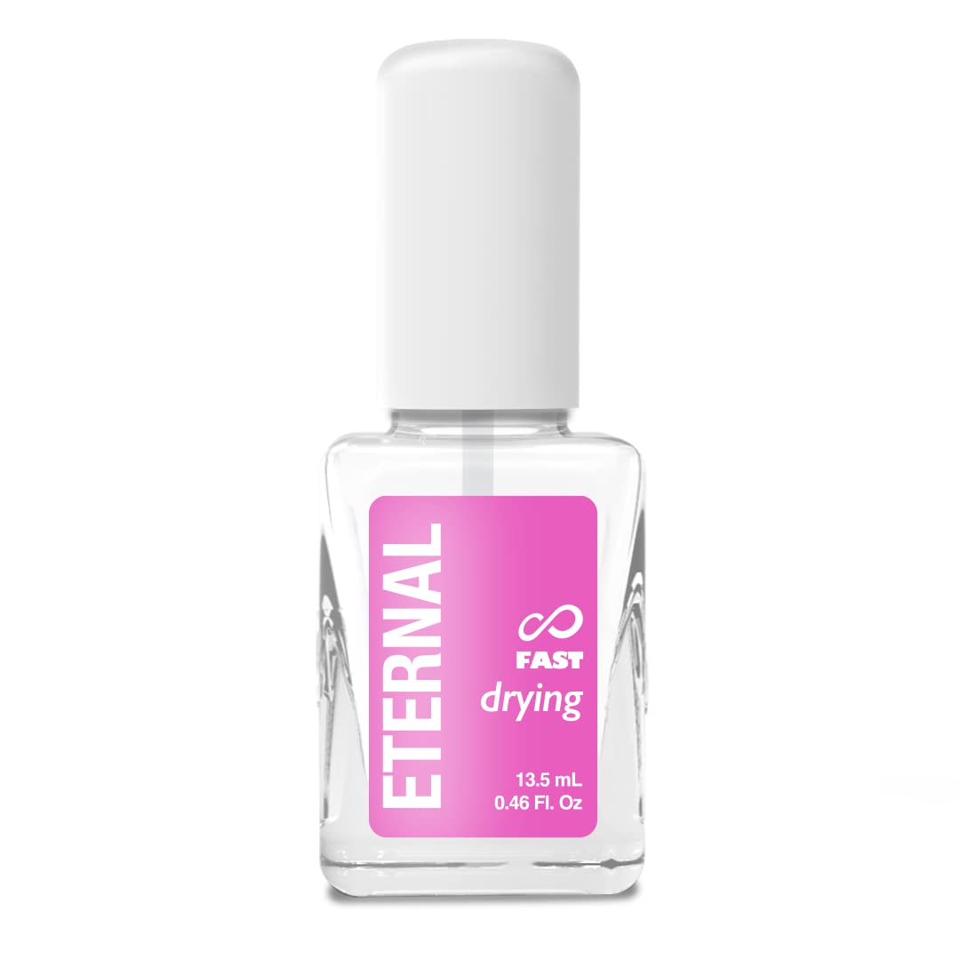 Eternal Set de tratamiento de uñas – Colección Perfect Nails endurecedor, capa superior de gel, capa base hidratante y esmalte de secado rápido –