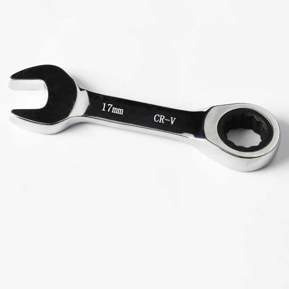 Gufula – Llave inglesa métrica de 0.669 in, llave combinada de trinquete de 72 dientes