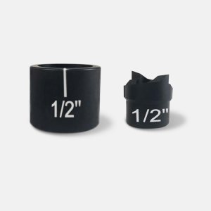 UTZIKO Punzón y troquel de conducto de 12″ para destornillador hidráulico – Tamaño real del orificio de 0.89 pulgadas.. UTZIKO Punzón y troquel de conducto de 12″ para destornillador hidráulico – Tamaño real del orificio de 0.89 pulgadas..