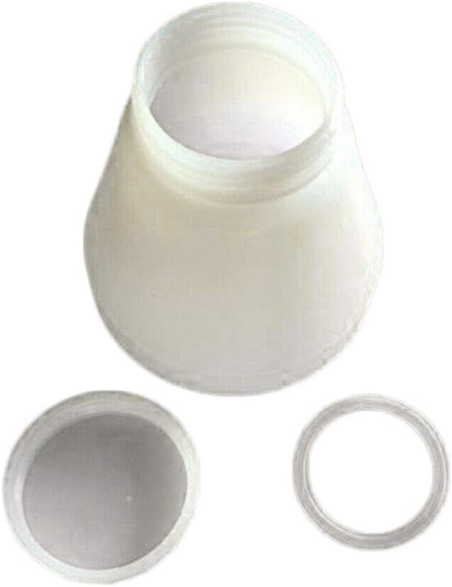Fetcoi – Juego de 4 botellas resistentes para sistema de recubrimiento en polvo, pulverizadorpintura PC02PC03 (2.2in)