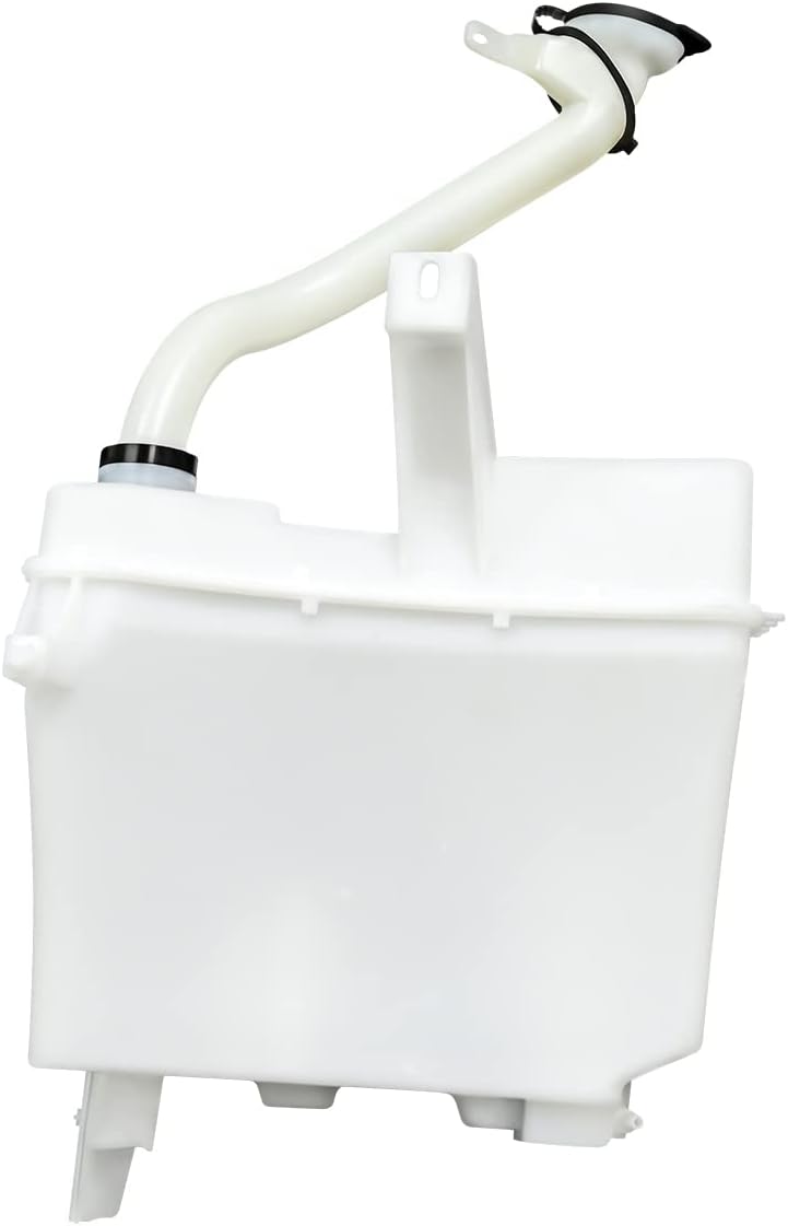 DNA Motoring OEM-WT-NI1288124 Depósito de líquido para limpiaparabrisas estilo fábrica con tubo de tapa y bomba compatible con 07-11 Versa Sedan