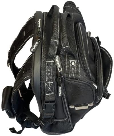 BOULDER Mochila de 80 bolsillos para herramientas  Mochila de herramientas para electricistas de alta resistencia, bolsa de herramientas duradera,