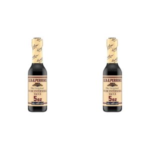 Lea & Perrins The Original Worcestershire Sauce (botella de 5 fl oz) (paquete de 2) Lea & Perrins The Original Worcestershire Sauce (botella de 5 fl oz) (paquete de 2)