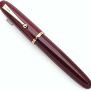 JINHAO 9019 – Pluma estilográfica Dadao Series con convertidor de tinta de alta capacidad (color rojo vino, punta fina de 0.020 in) JINHAO 9019 – Pluma estilográfica Dadao Series con convertidor de tinta de alta capacidad (color rojo vino, punta fina de 0.020 in)