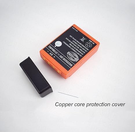 BA225030 BA225030 – Batería recargable Ni-Mh de 6 V, 2100 mAh, batería radiomática HBC BA225030 para grúa HBC con control remoto, bomba de camión