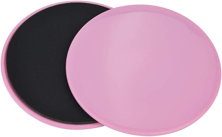 Fydun 2PCS Ejercicio Deslizante Disco Deslizante FitnessCore Slider Deporte Entrenamiento de Cuerpo Completo () Deportes Recreativos