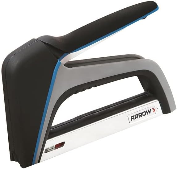 Arrow T50X – Pistola de grapas resistente para tapicería, muebles, oficina, decoración, se adapta a grapas de 14″, 516″, 38″ o 12″