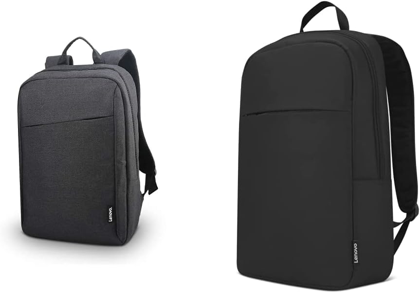 Lenovo Mochila para laptop B210 de 15.6 pulgadas, duradera, repelente al agua, ligera, diseño limpio, elegante para viajes, GX40Q17225, mochila
