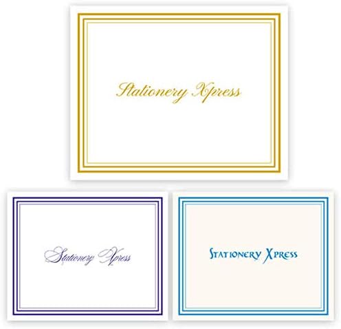 Colony – Notas plegables personalizadas, papelería de tinta elevada