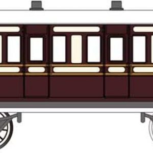 Bachmann Trenes – Thomas & Friends TOBY’S Museum Brake Coach – Escala HO, colores prototípicos Bachmann Trenes – Thomas & Friends TOBY’S Museum Brake Coach – Escala HO, colores prototípicos