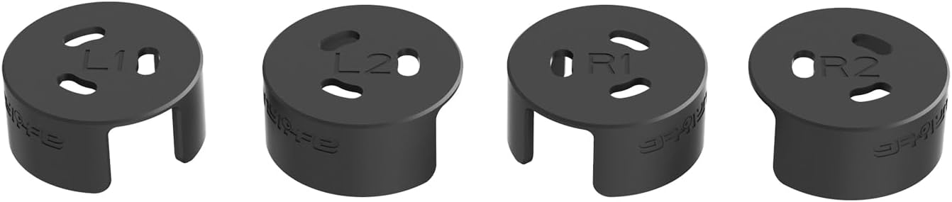 XNasu Tapa de la cubierta del motor del drone para DJI Avata Anti-Bump Propellers cubierta de protección de aleación de aluminio Accesorios (color