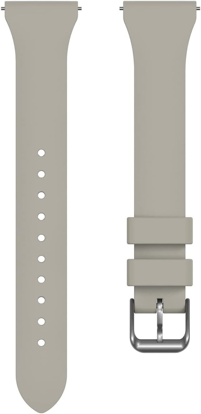 E ECSEM Paquete de 6 correas compatibles con Dbasne TS29 pulseras de repuesto de silicona coloridas, correas de liberación rápida para reloj