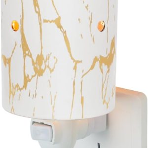 Calentador de cera enchufable para cera perfumada, calentador de cera de cerámica enchufable, cubo eléctrico para aromas y fragancias, fusión de Calentador de cera enchufable para cera perfumada, calentador de cera de cerámica enchufable, cubo eléctrico para aromas y fragancias, fusión de