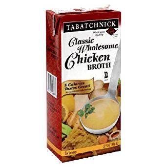 Tabatchnick Caldo de pollo clásico saludable de 32 onzas, paquete de 3.3