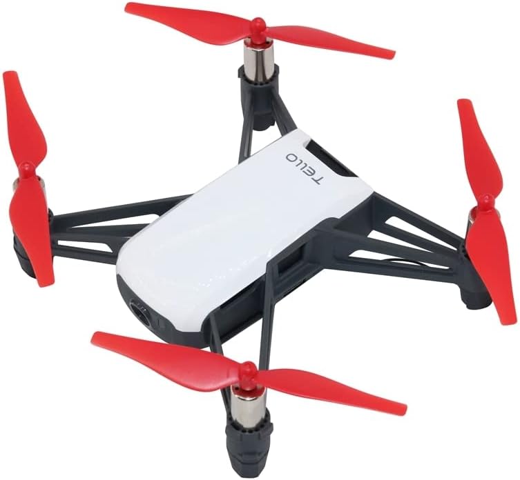 XNasu 48 piezas de accesorios duraderos para hélices de repuesto blanco, rojo, azul, amarillo, negro, CW CCW para piezas de drones D-JI Tello (Talla