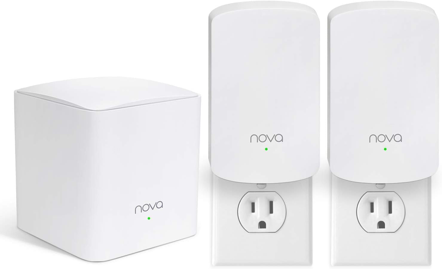 Tenda Nova Mesh WiFi System MW5 – Cubre hasta 3500 pies cuadrados – Sistema de malla WiFi AC1200 para todo el hogar – Red de malla de doble banda