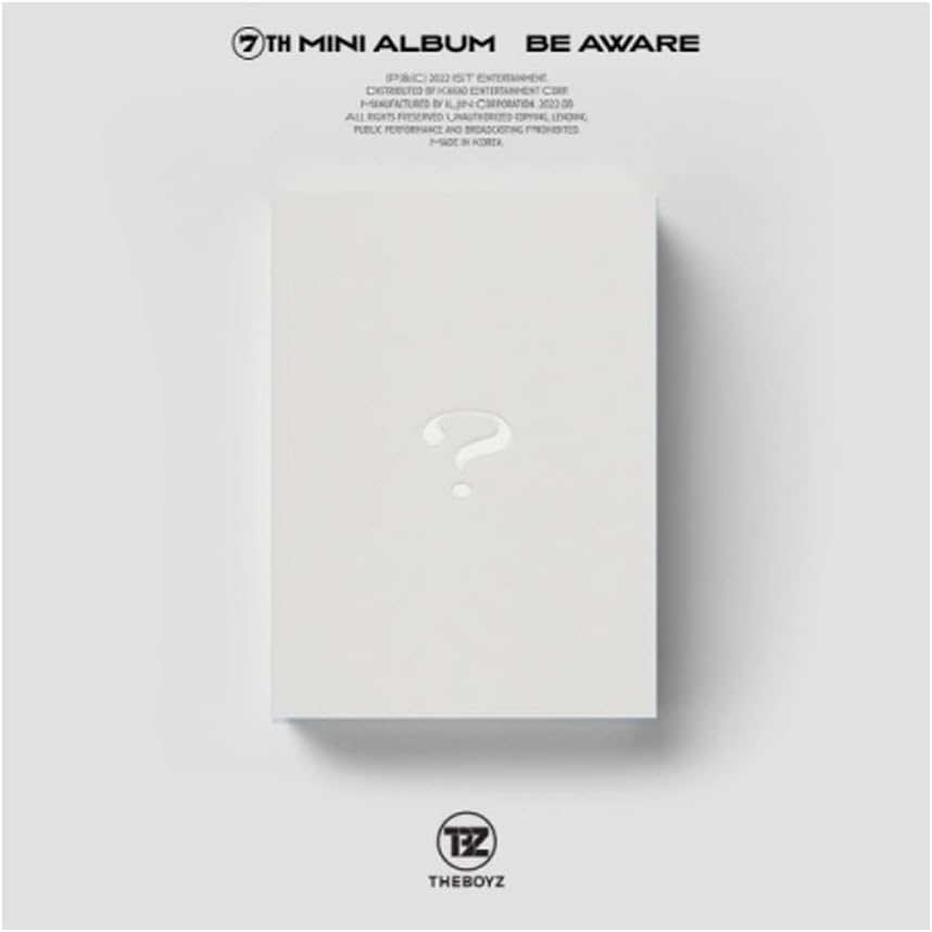 DREAMUS THE BOYZ 7 Mini Álbum – BE AWARE (Documento Ver.) Álbum