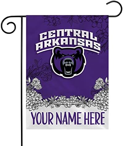 Rico Industries NCAA Central Arkansas Bears – Bandera de jardín personalizada