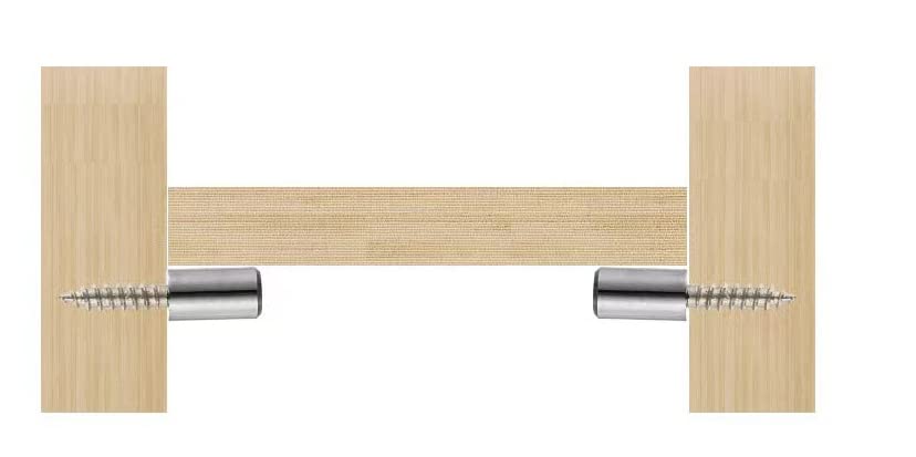 Tornillos autorroscantes Soporte laminado para gabinete (40 unidades)