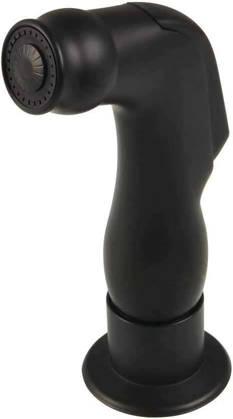 Kingston Brass LSS8710SP Gourmet Scape – Pulverizador lateral para grifo de cocina, negro mate